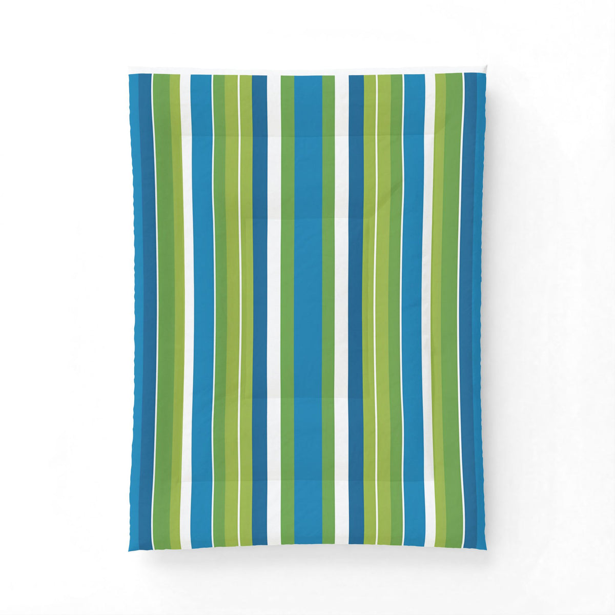 Blue Green Striped Comforter | Cotton Comforter