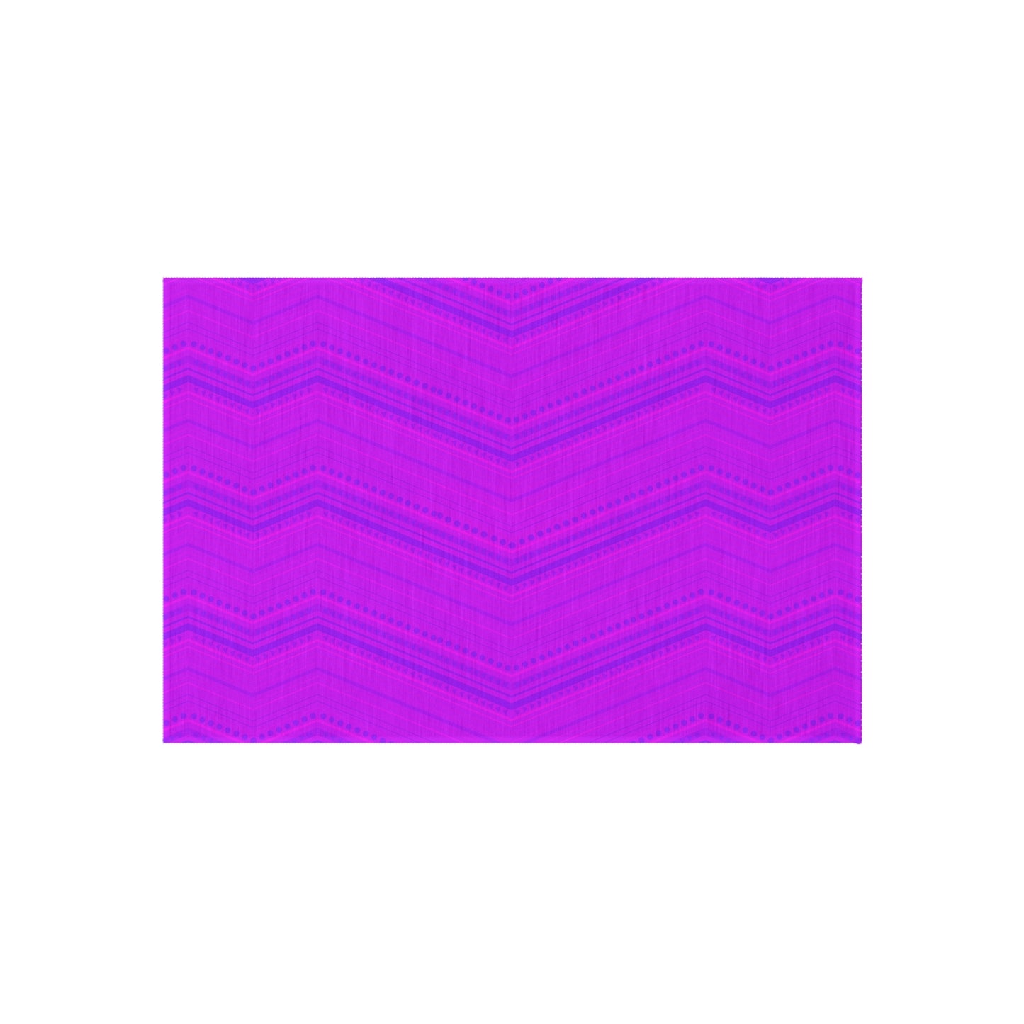 Pink and Purple Chevron Zigzag Pattern Outdoor/Indoor Rug | Chevron Patio Mat