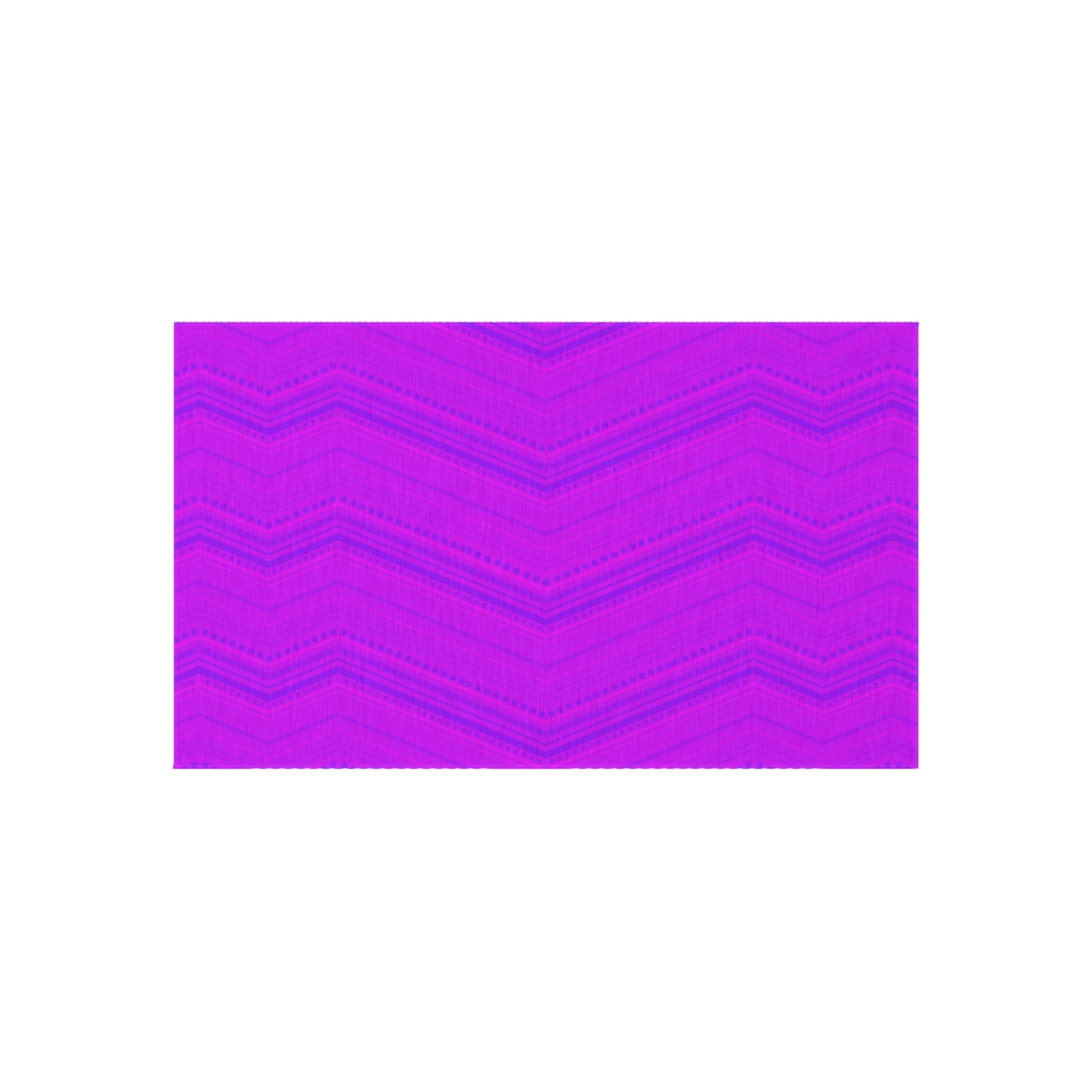 Pink and Purple Chevron Zigzag Pattern Outdoor/Indoor Rug | Chevron Patio Mat
