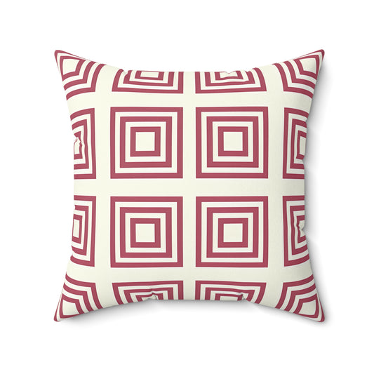 Geometric Pattern Throw Pillow | Cozy Decor, Modern Home Accent, Gift Idea, Living Room Cushion, Holiday Decoration