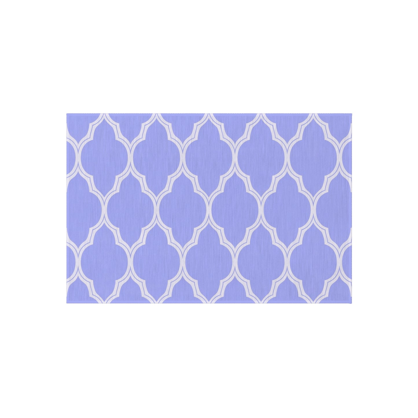 Lavender Moroccan Trellis Outdoor/Indoor Rug | Patio Mat