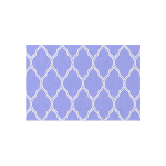 Lavender Moroccan Trellis Outdoor/Indoor Rug | Patio Mat