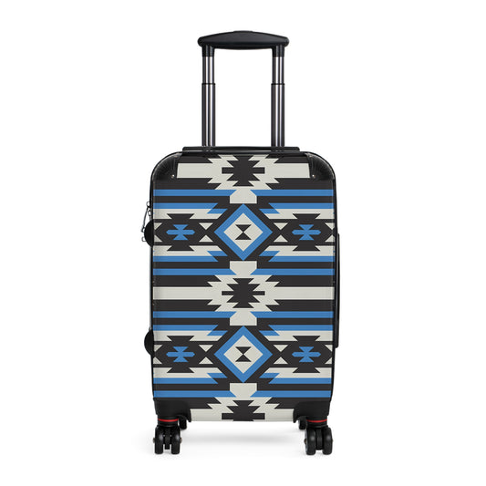 Stylish Travel Suitcase, Unique Luggage Bag, Trendy Carry-On, Personalized Travel Gear, Bohemian Design Suitcase, Southwestern Luggage - LOLA VEGAS ART
