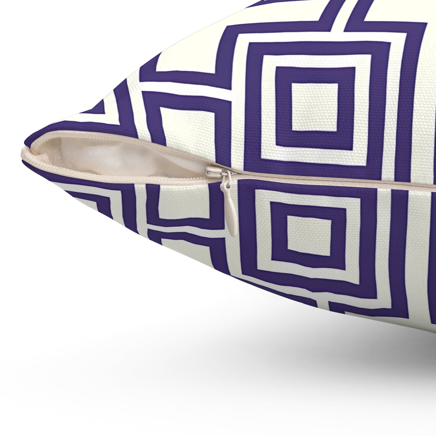 Purple Geometric Pattern Pillow Cover | Modern Decor, Cozy Living Room Cushion, Stylish Home Accent, Gift for Her, Throw Pillow
