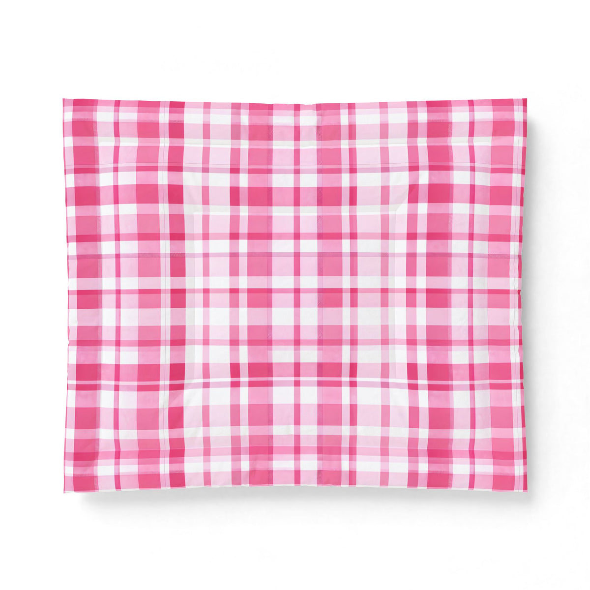 Pink Plaid Comforter | Pink Buffalo Check Bedding, Cozy Bedroom Throw
