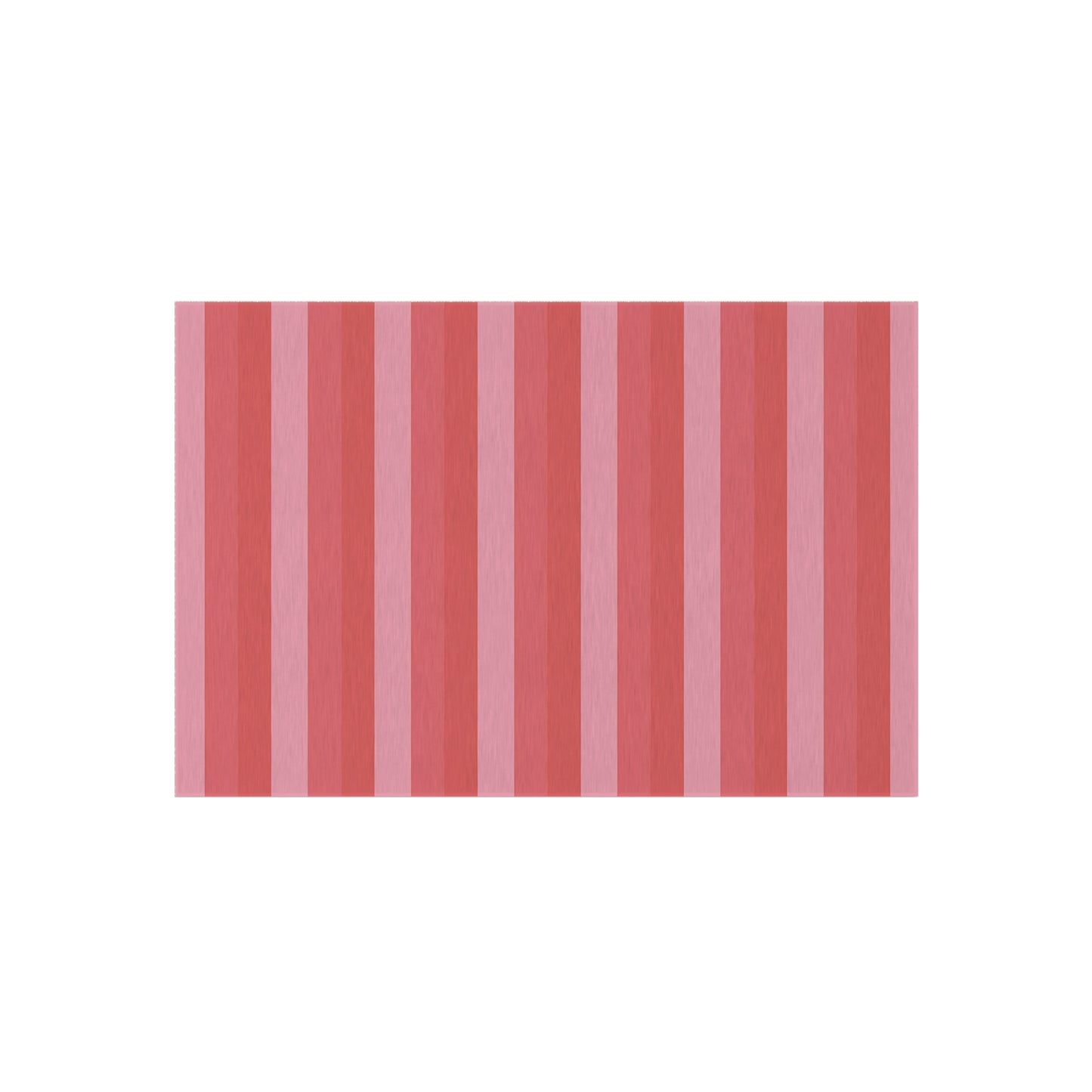 Shades Of Pink Stripe Outdoor/Indoor Rug | Patio Mat, Water-Resistant Striped Design