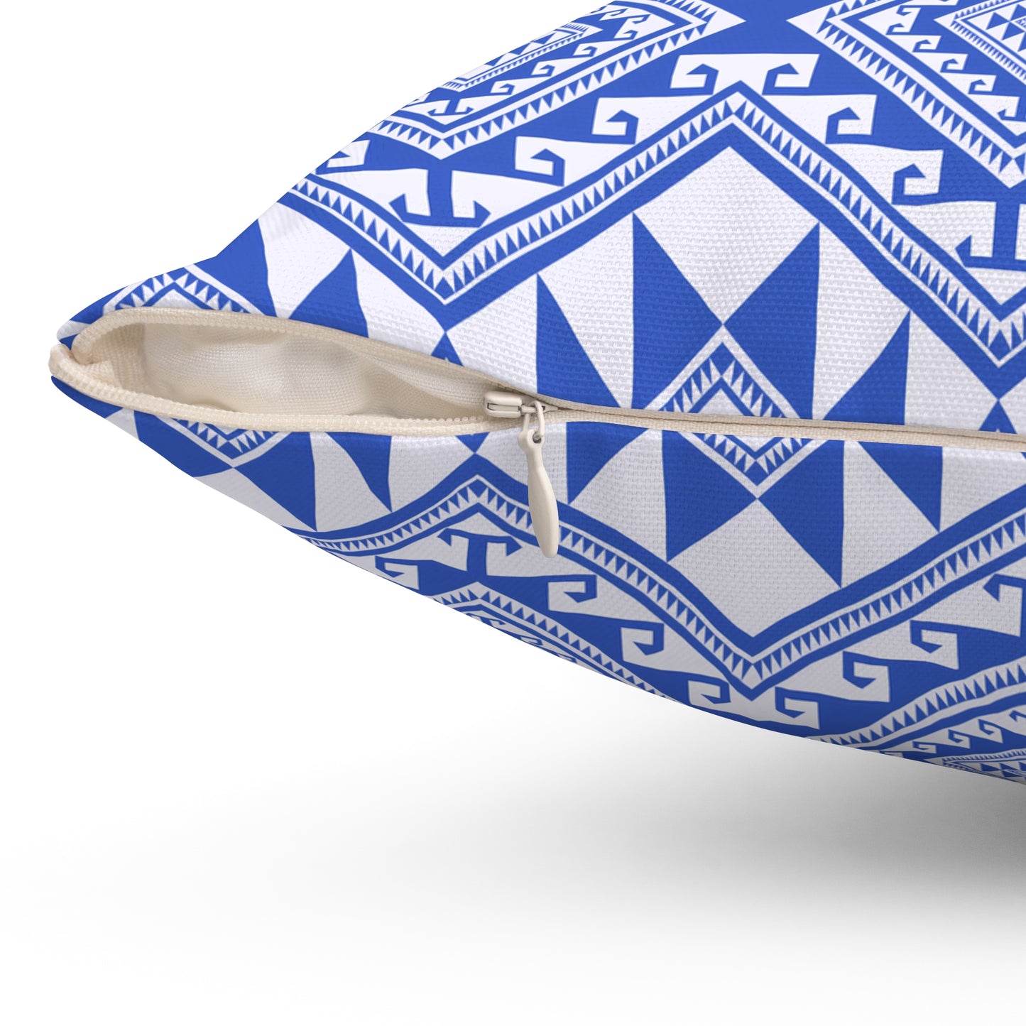 Boho Chic Square Pillow, Tribal Pattern Cushion, Decorative Throw Pillow, Couch Accent Pillow, Modern Home Decor, Southwestern Decor
