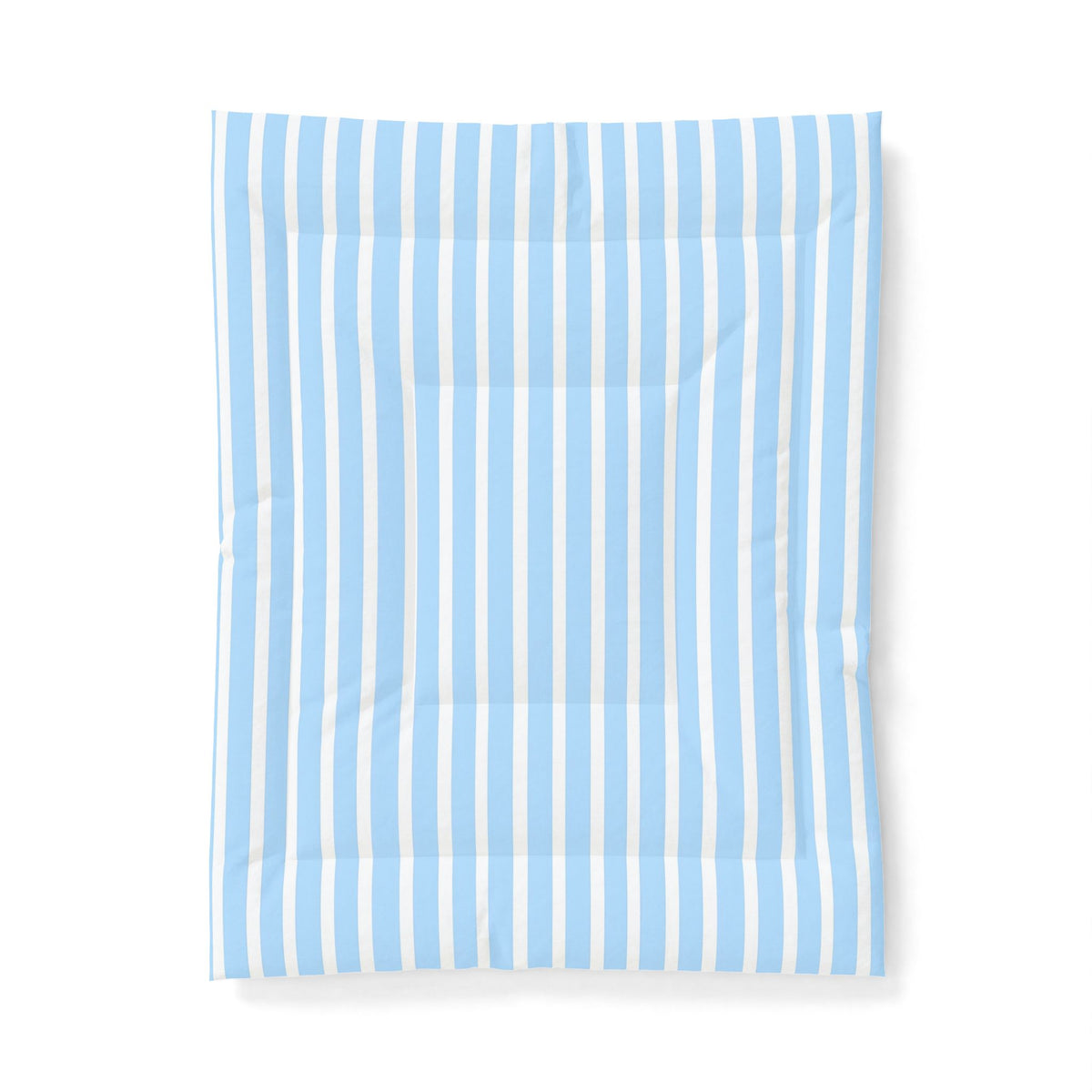 Blue White Striped Comforter | Light Blue Stripe Cotton Comforter