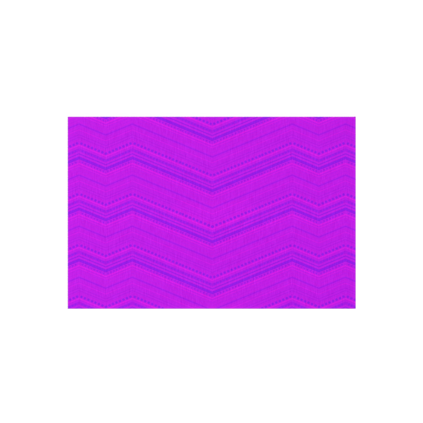 Pink and Purple Chevron Zigzag Pattern Outdoor/Indoor Rug | Chevron Patio Mat