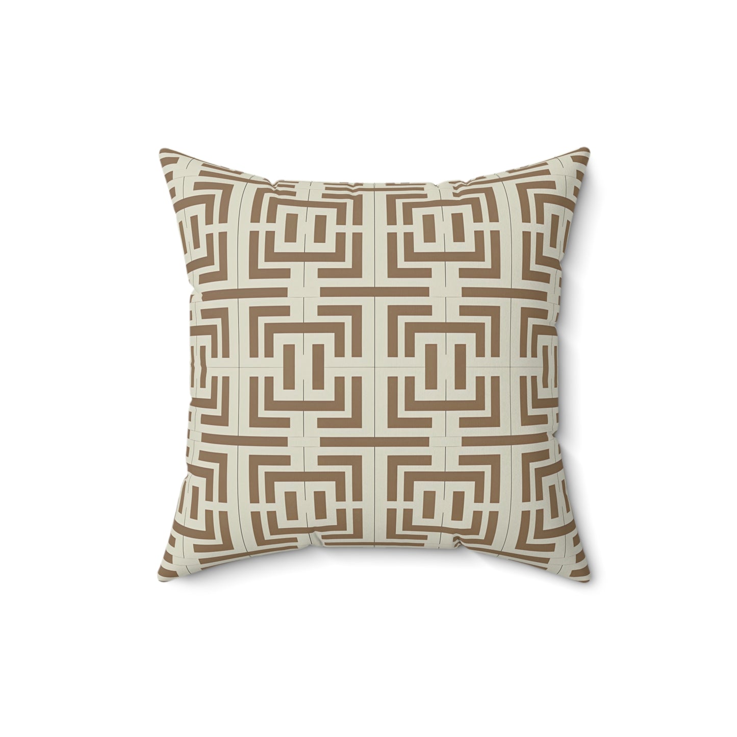 Geometric Pattern Pillow, Modern Home Decor Cushion, Accent Pillow for Living Room, Cozy Bedroom Throw Pillow, Stylish Decorative Pillow