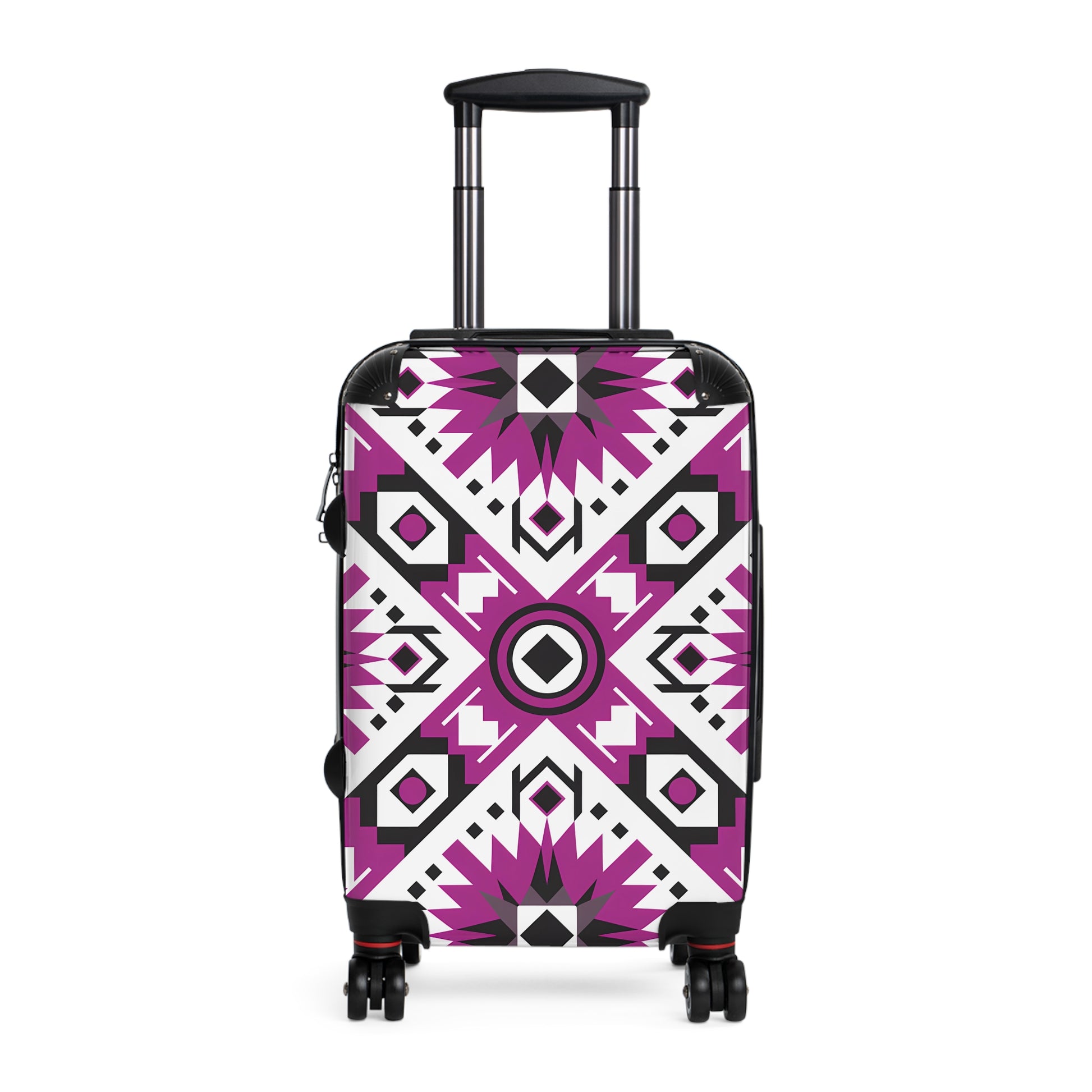Vibrant Patterned Suitcase | Travel Luggage, Boho Travel Bag, Carry-On, Vacation Essentials, Adventure Gear, Southwestern Luggage - LOLA VEGAS ART