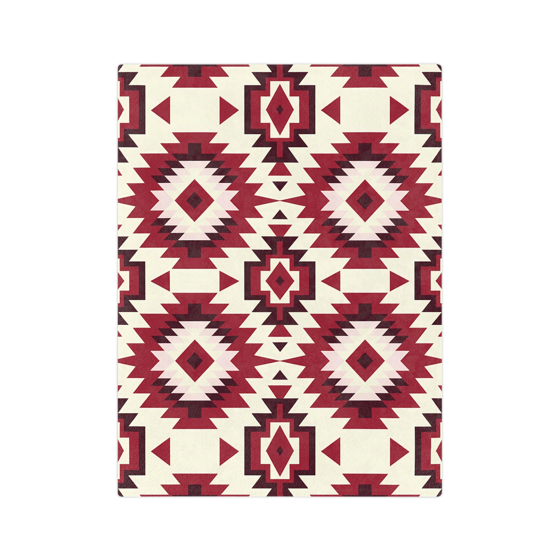 Aztec Pattern Microfiber Blanket - Cozy Home Decor, Ethnic Throw Blanket, Perfect for Gifts, Boho Living Room Accessory, Warm Comfort Item - LOLA VEGAS ART