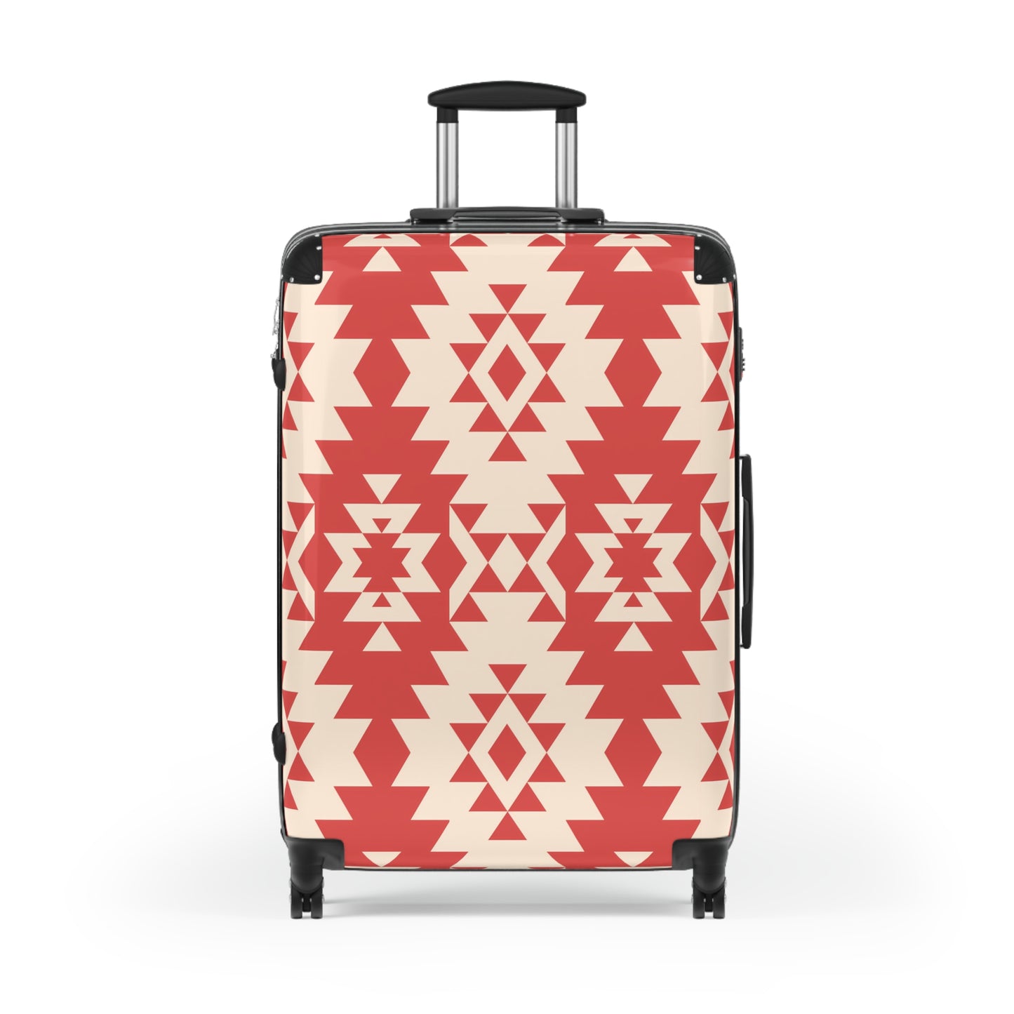 Tribal Design Suitcase, Travel Luggage, Stylish Carry-On, Bohemian Travel Gear, Unique Fashionable Suitcase, Vacation Essentials - LOLA VEGAS ART