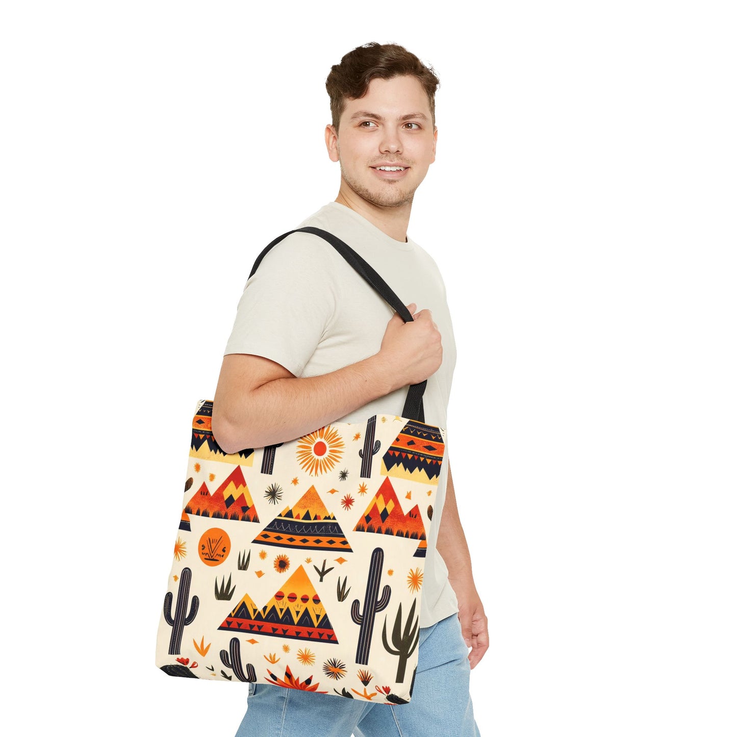 Desert Adventure Tote Bag | Bohemian Style, Eco-Friendly Bag, Perfect for Beach Days, Travel, Shopping, Gifts, Southwestern Tote Bag