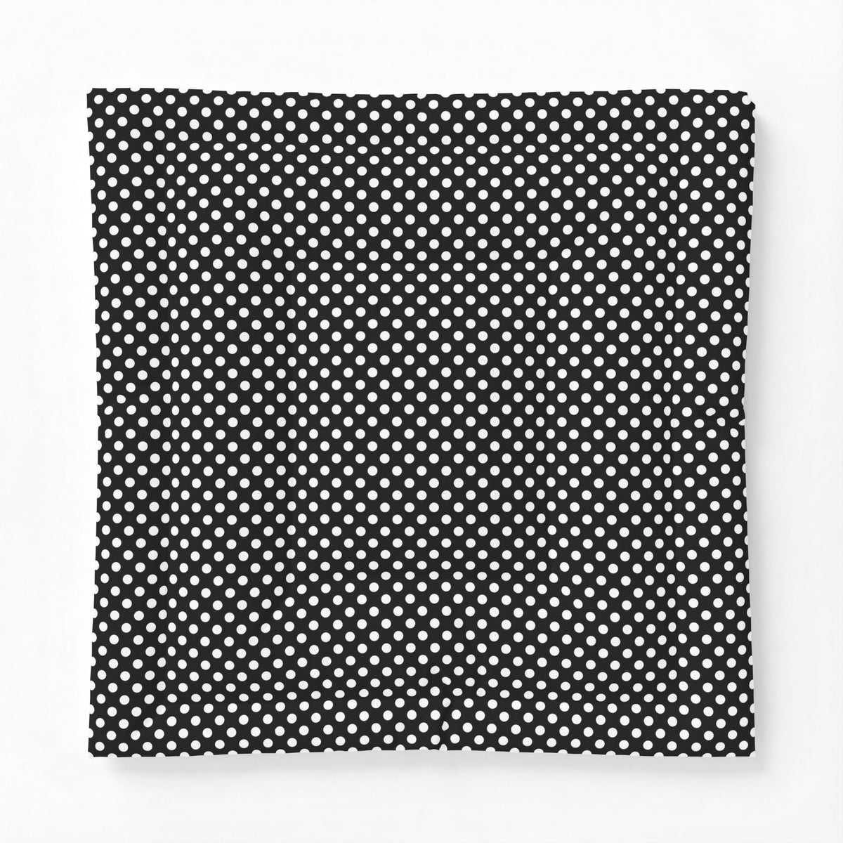 Black White Polka Dot Cotton Comforter | Dotted Bedding, Modern Farmhouse