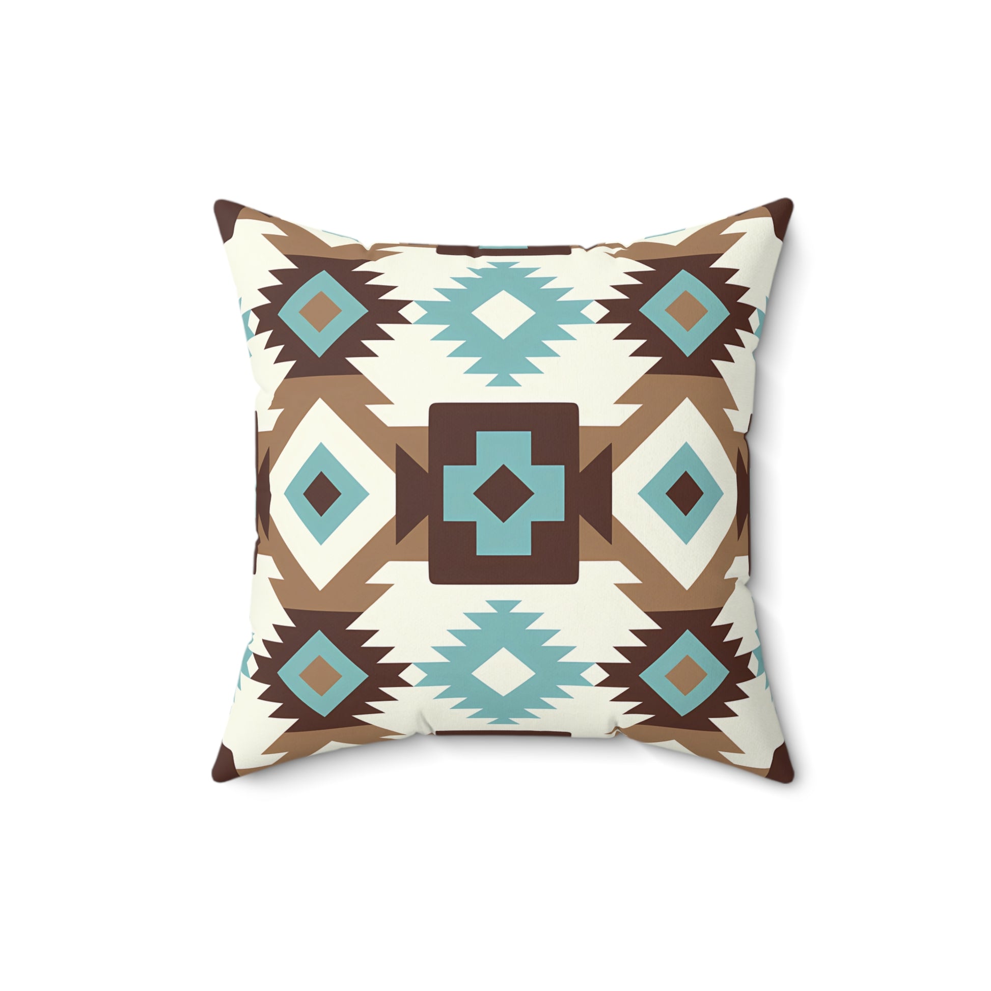 Tribal Pattern Throw Pillow - Boho Decor, Southwestern Style Cushion, Vibrant Living Room Accent, Unique Gift for Home, Pillow Cover - LOLA VEGAS ART