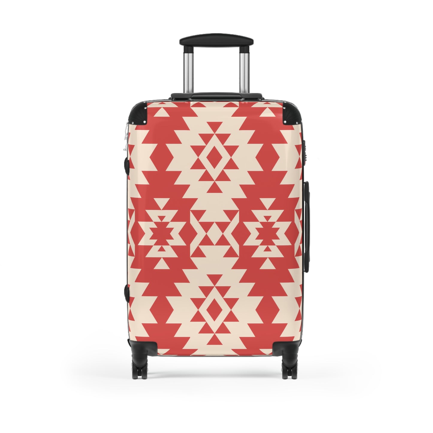 Tribal Design Suitcase, Travel Luggage, Stylish Carry-On, Bohemian Travel Gear, Unique Fashionable Suitcase, Vacation Essentials - LOLA VEGAS ART