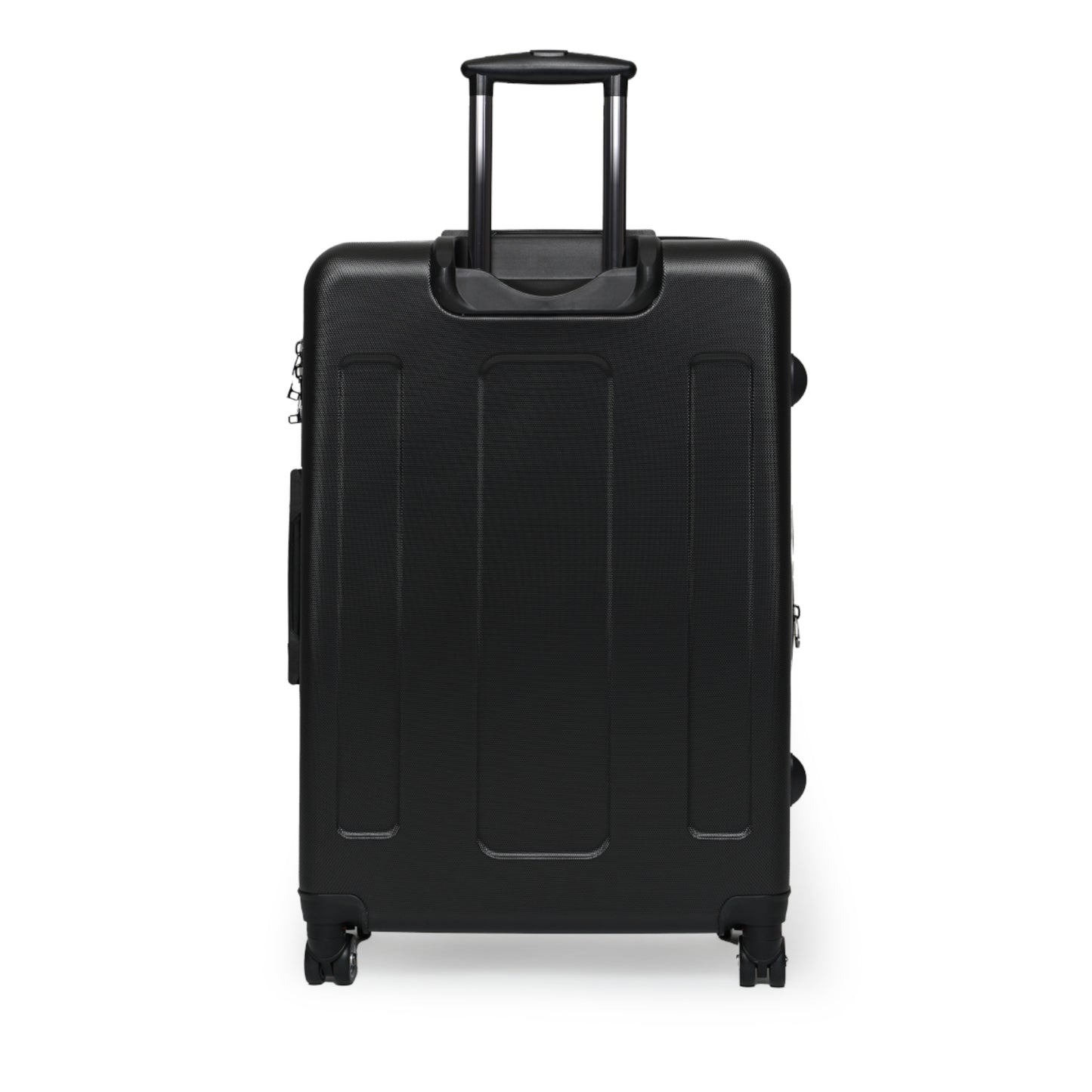 Teal White Mandala Pattern Suitcase | Decorative Luggage