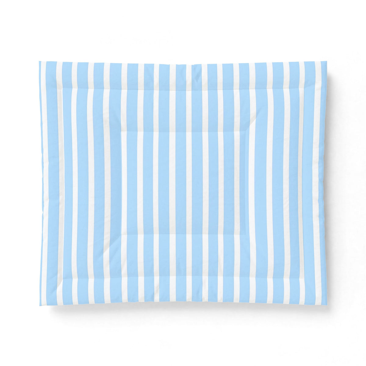 Blue White Striped Comforter | Light Blue Stripe Cotton Comforter