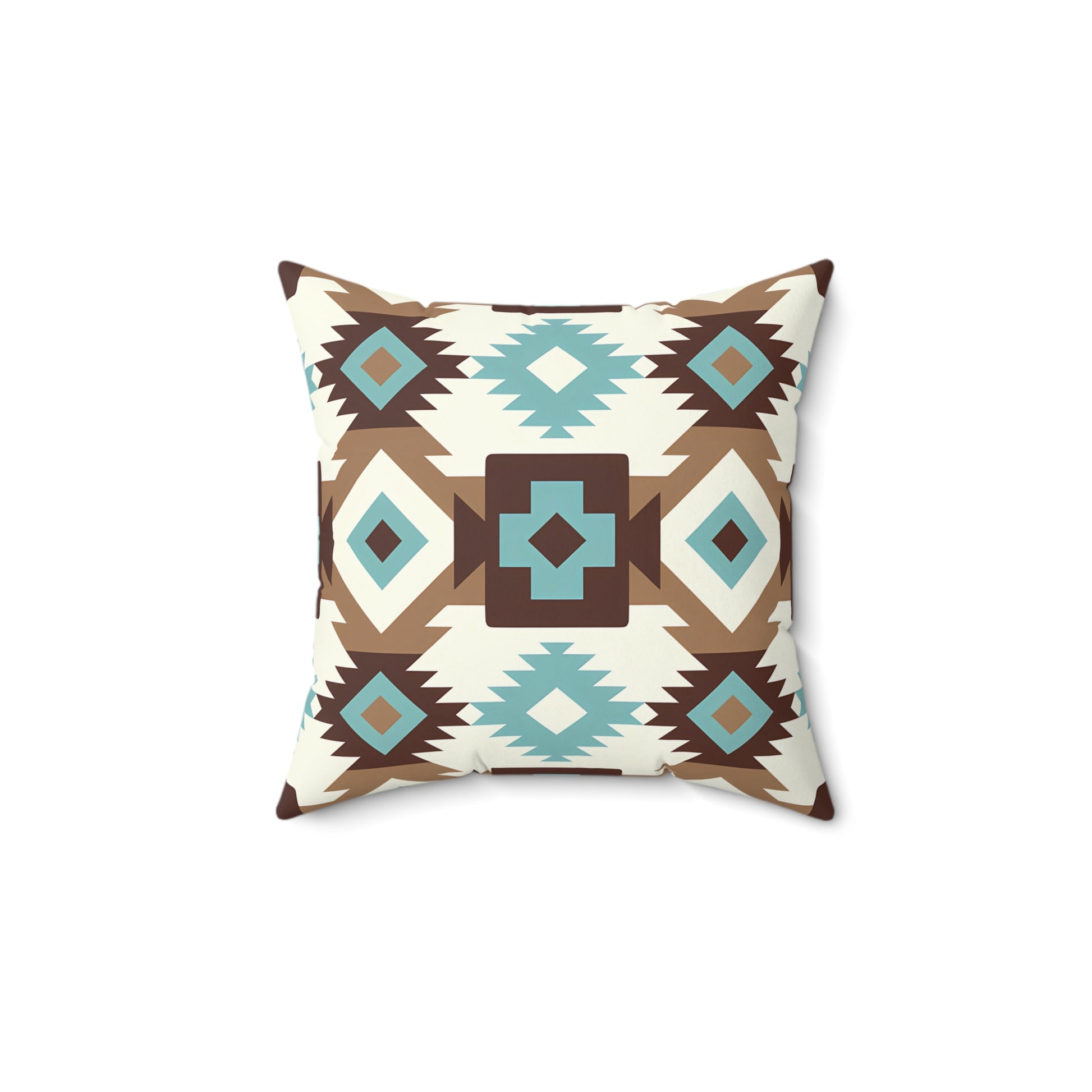 Tribal Pattern Throw Pillow - Boho Decor, Southwestern Style Cushion, Vibrant Living Room Accent, Unique Gift for Home, Pillow Cover - LOLA VEGAS ART