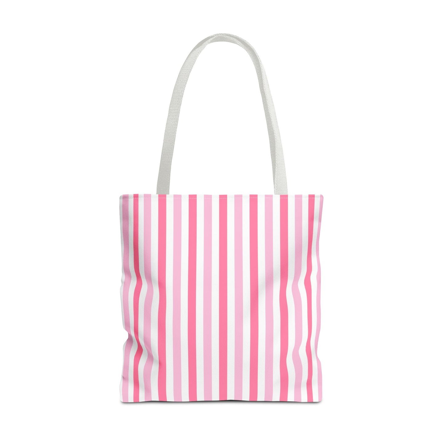 Chic Pink Striped Tote Bag, Stylish Beach Bag, Reusable Shopping Tote, Gift for Her, Eco-Friendly Fashion Accessory, Teen Girl Bag