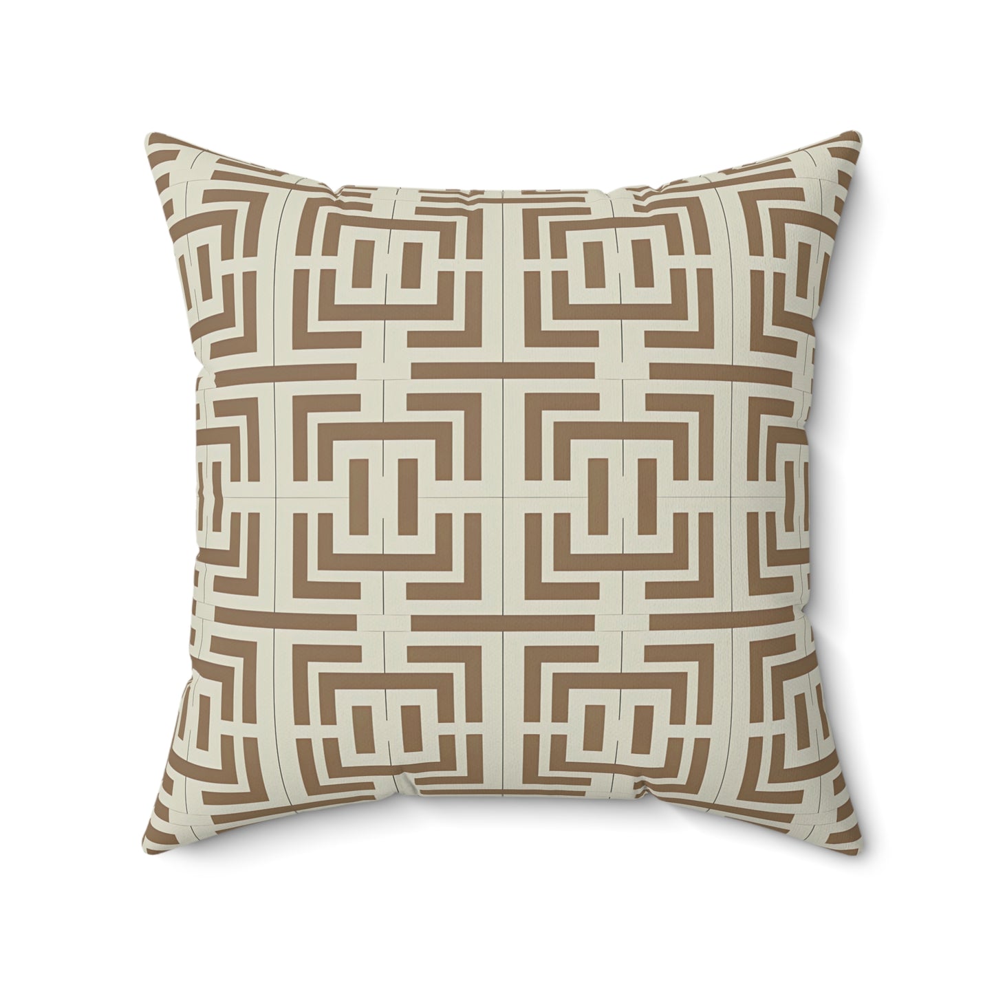 Geometric Pattern Pillow, Modern Home Decor Cushion, Accent Pillow for Living Room, Cozy Bedroom Throw Pillow, Stylish Decorative Pillow
