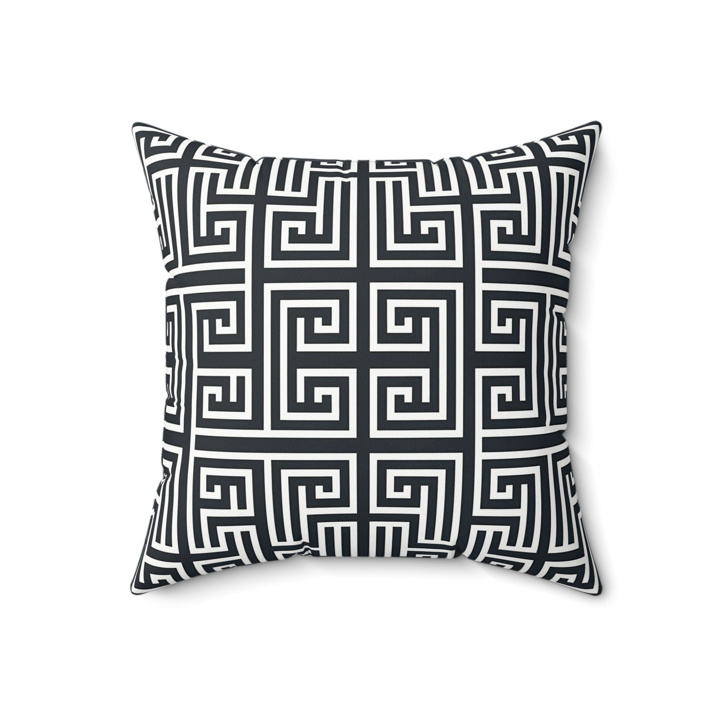 Geometric Black & White Throw Pillow, Modern Home Decor, Accent Cushion, Stylish Pillow for Couch, Gift for Housewarming