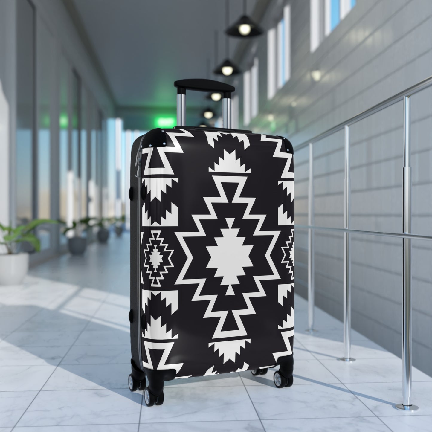 Trendy Travel Suitcase - Stylish Carry-On Luggage for Adventurers, Perfect Gift for Travelers, Vacation, Southwestern Luggage,