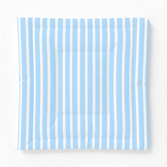 Blue White Striped Comforter | Light Blue Stripe Cotton Comforter