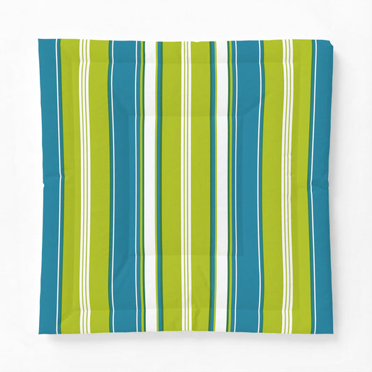 Blue Green Stripe Comforter | Cotton Comforter, Reversible Bedspread