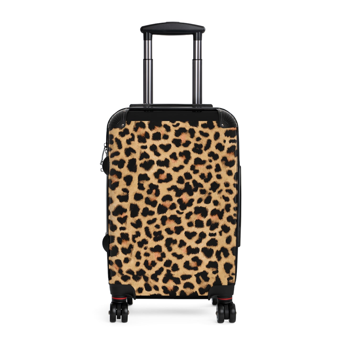 Leopard Print Suitcases in three sizes.