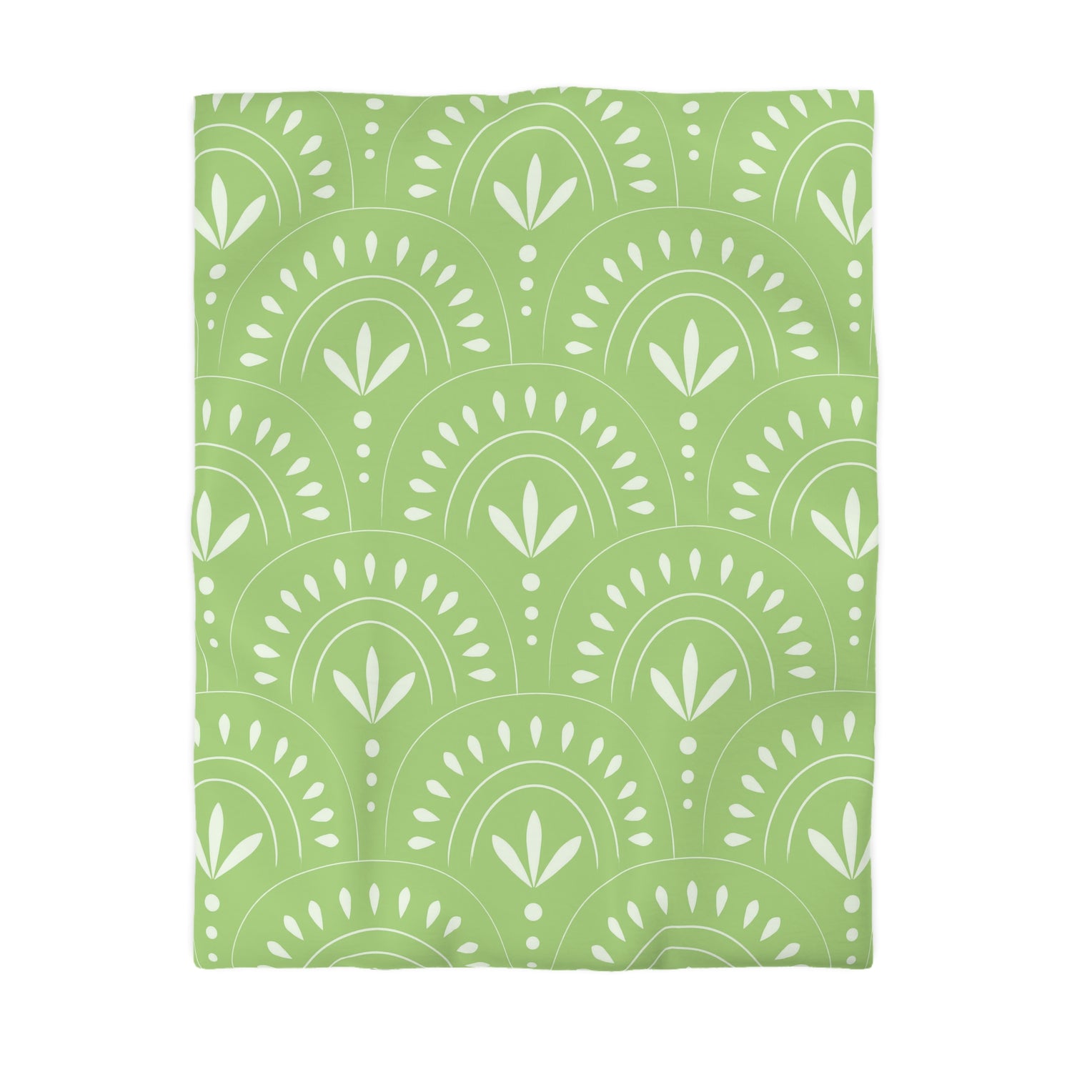 Botanical Pattern Microfiber Duvet Cover Set | Eco-Friendly Bedding for Cozy Bedrooms, Gift for Home Decor Lovers, Spring Refresh - LOLA VEGAS ART