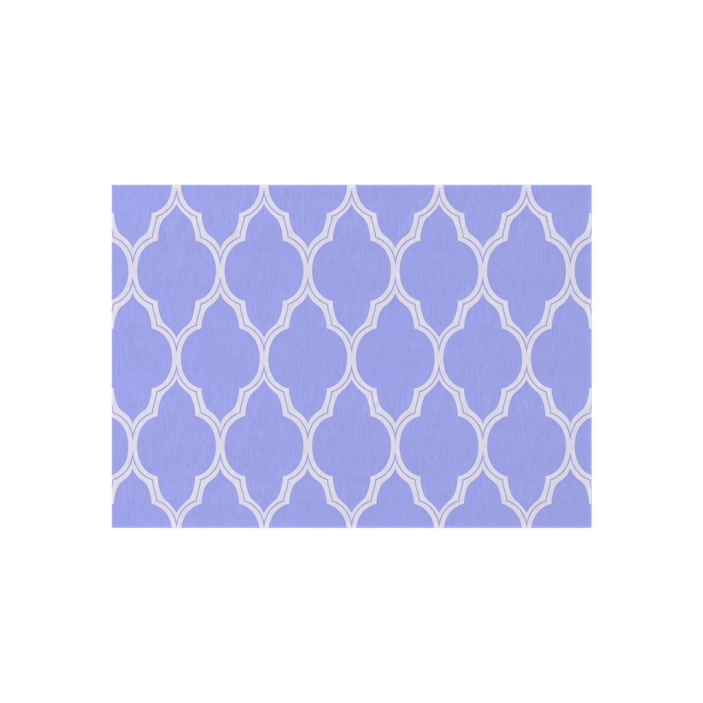 Lavender Moroccan Trellis Outdoor/Indoor Rug | Patio Mat