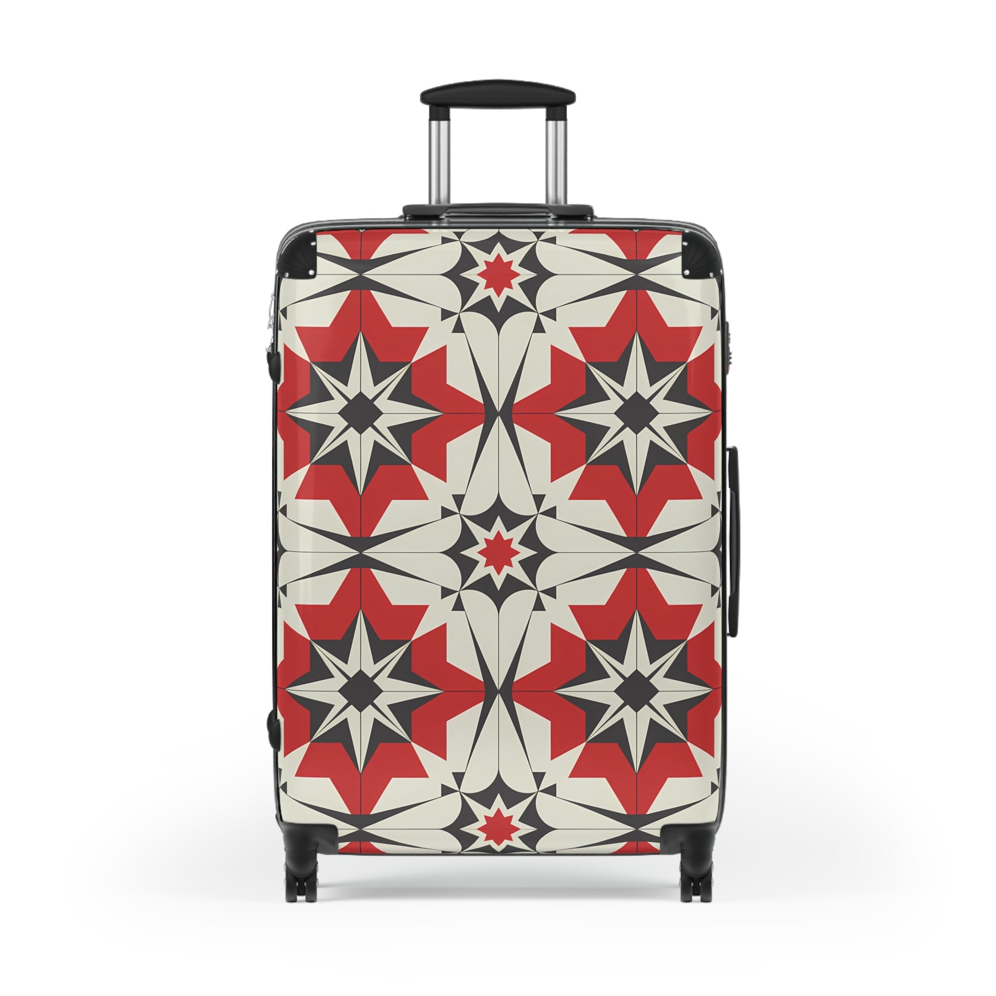 Stylish Travel Suitcase with Star Pattern, Luggage for Adventurers, Travel Gift for Her/Him, Unique Weekend Bag, Vacation Essentials - LOLA VEGAS ART