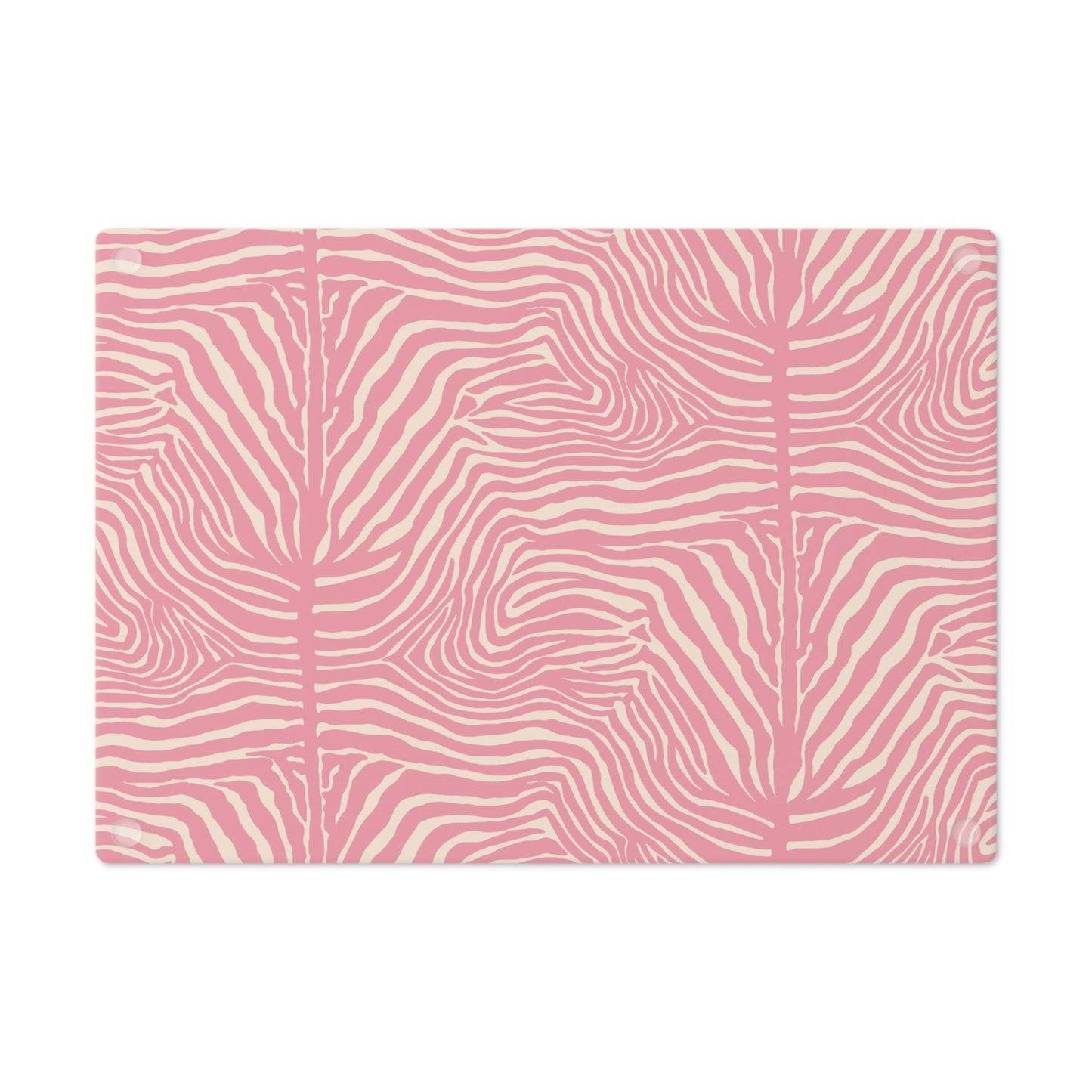 Stylish Pink Zebra Cutting Board - Fun Kitchen Decor, Gift for Chefs, Housewarming, Unique Cooking Essential, Trendy Kitchenware - LOLA VEGAS ART
