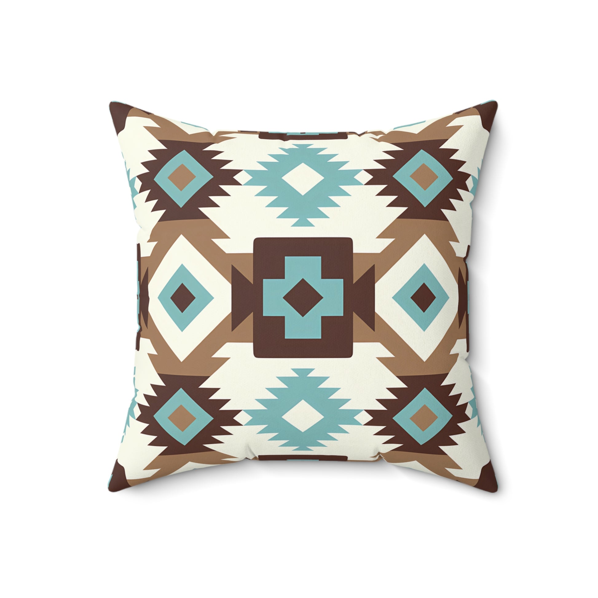 Tribal Pattern Throw Pillow - Boho Decor, Southwestern Style Cushion, Vibrant Living Room Accent, Unique Gift for Home, Pillow Cover - LOLA VEGAS ART
