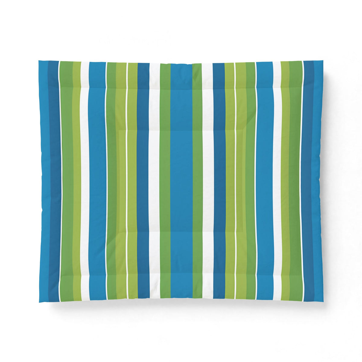 Blue Green Striped Comforter | Cotton Comforter