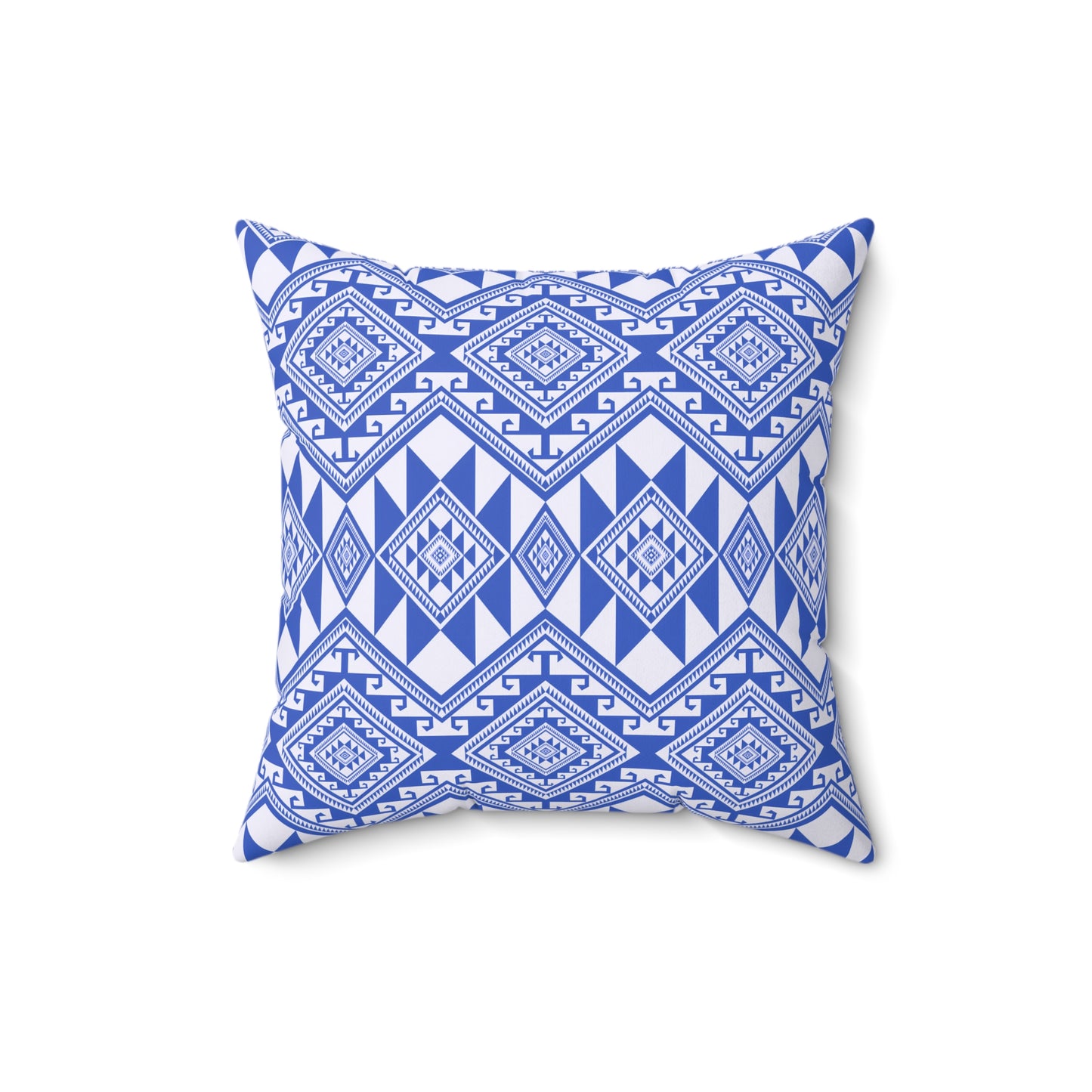 Boho Chic Square Pillow, Tribal Pattern Cushion, Decorative Throw Pillow, Couch Accent Pillow, Modern Home Decor, Southwestern Decor