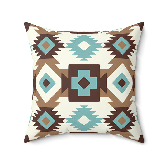 Tribal Pattern Throw Pillow - Boho Decor, Southwestern Style Cushion, Vibrant Living Room Accent, Unique Gift for Home, Pillow Cover
