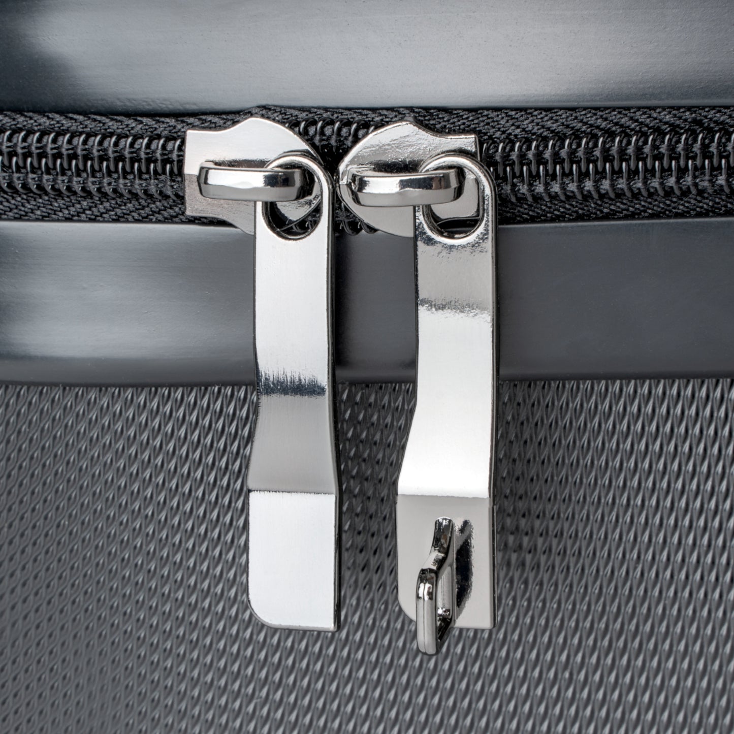 Blue Green Wave Stripe Suitcase | Travel Luggage