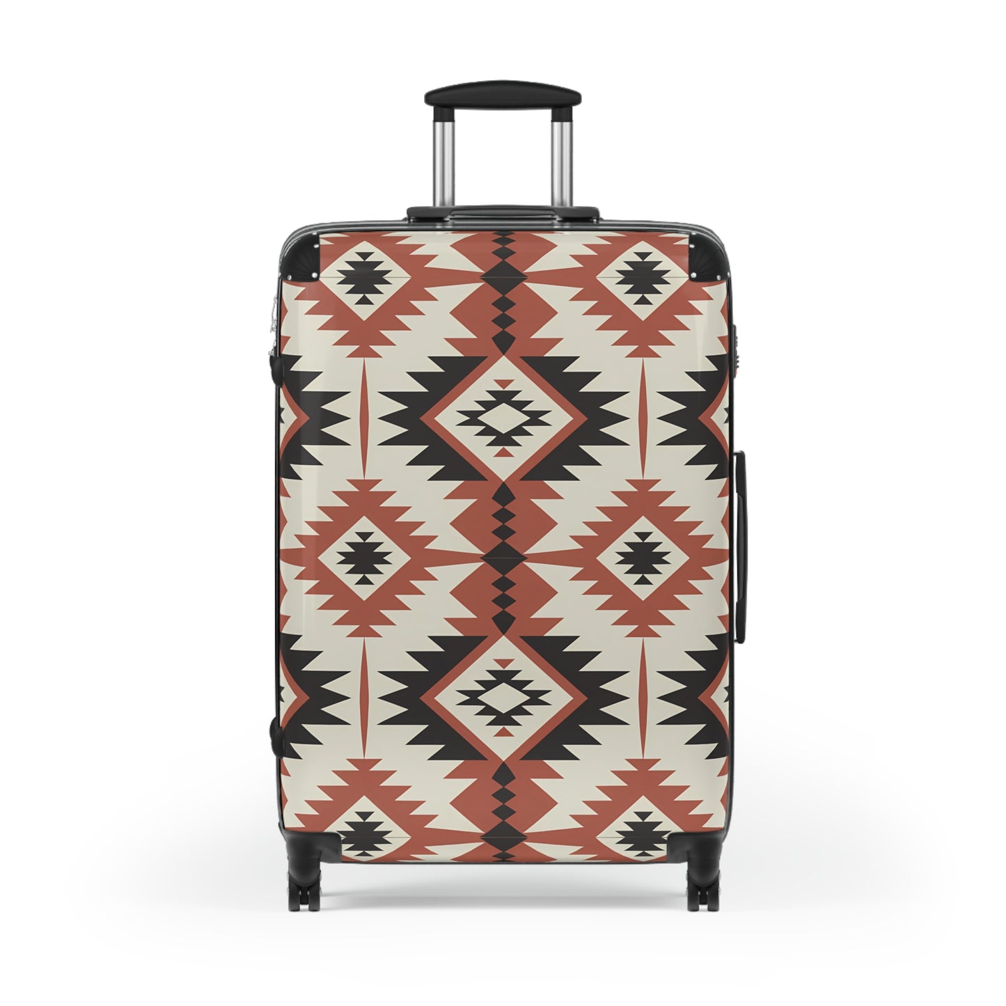 Bohemian Patterned Suitcase, Travel Luggage, Unique Gift for Travelers, Vacation Gear, Stylish Rolling Bag, Adventure Ready - LOLA VEGAS ART