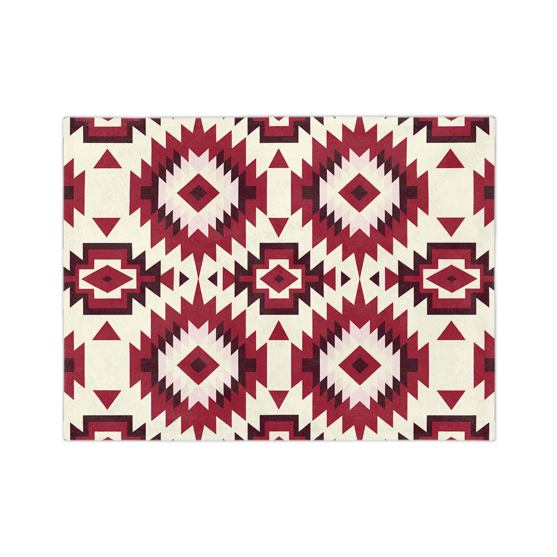 Aztec Pattern Microfiber Blanket - Cozy Home Decor, Ethnic Throw Blanket, Perfect for Gifts, Boho Living Room Accessory, Warm Comfort Item - LOLA VEGAS ART