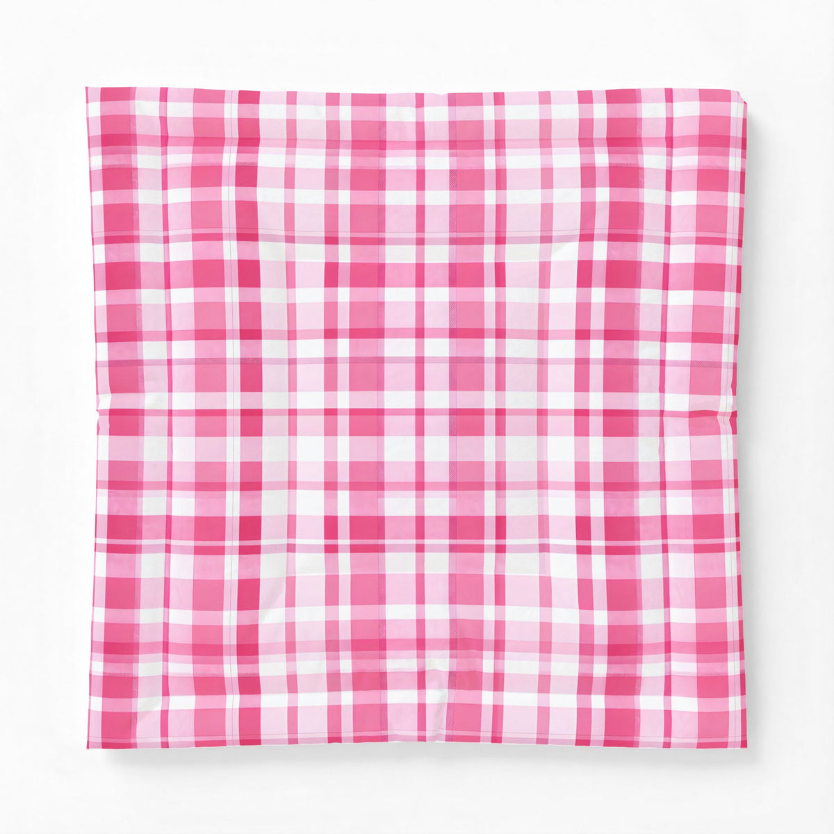 Pink Plaid Comforter | Pink Buffalo Check Bedding, Cozy Bedroom Throw