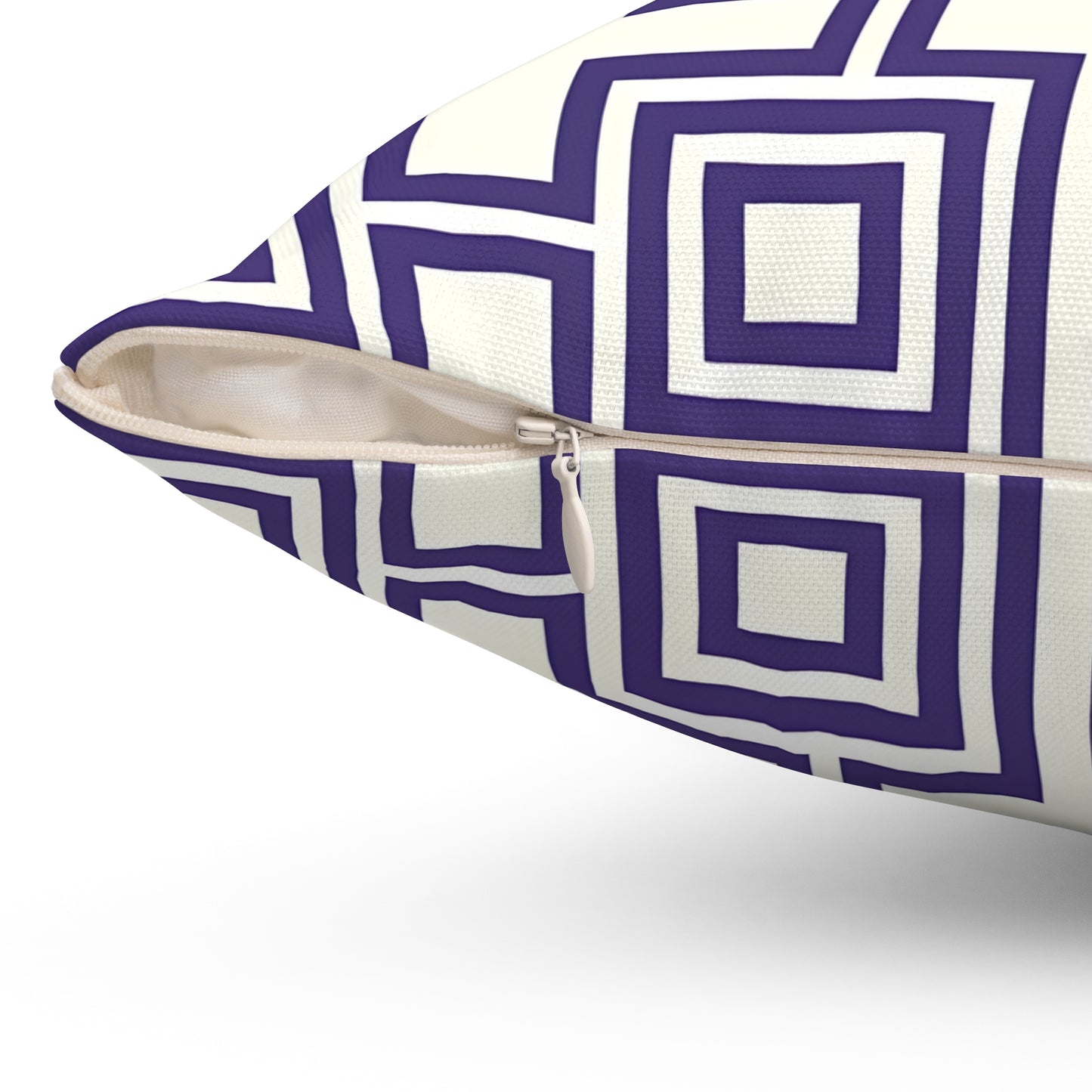 Purple Geometric Pattern Pillow Cover | Modern Decor, Cozy Living Room Cushion, Stylish Home Accent, Gift for Her, Throw Pillow