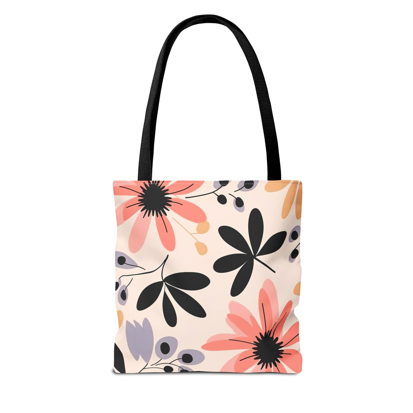 Floral Tote Bag, Chic Shopping Bag, Beach Bag, Eco-Friendly Gift, Flower Power Accessories, Flower Tote bag,
