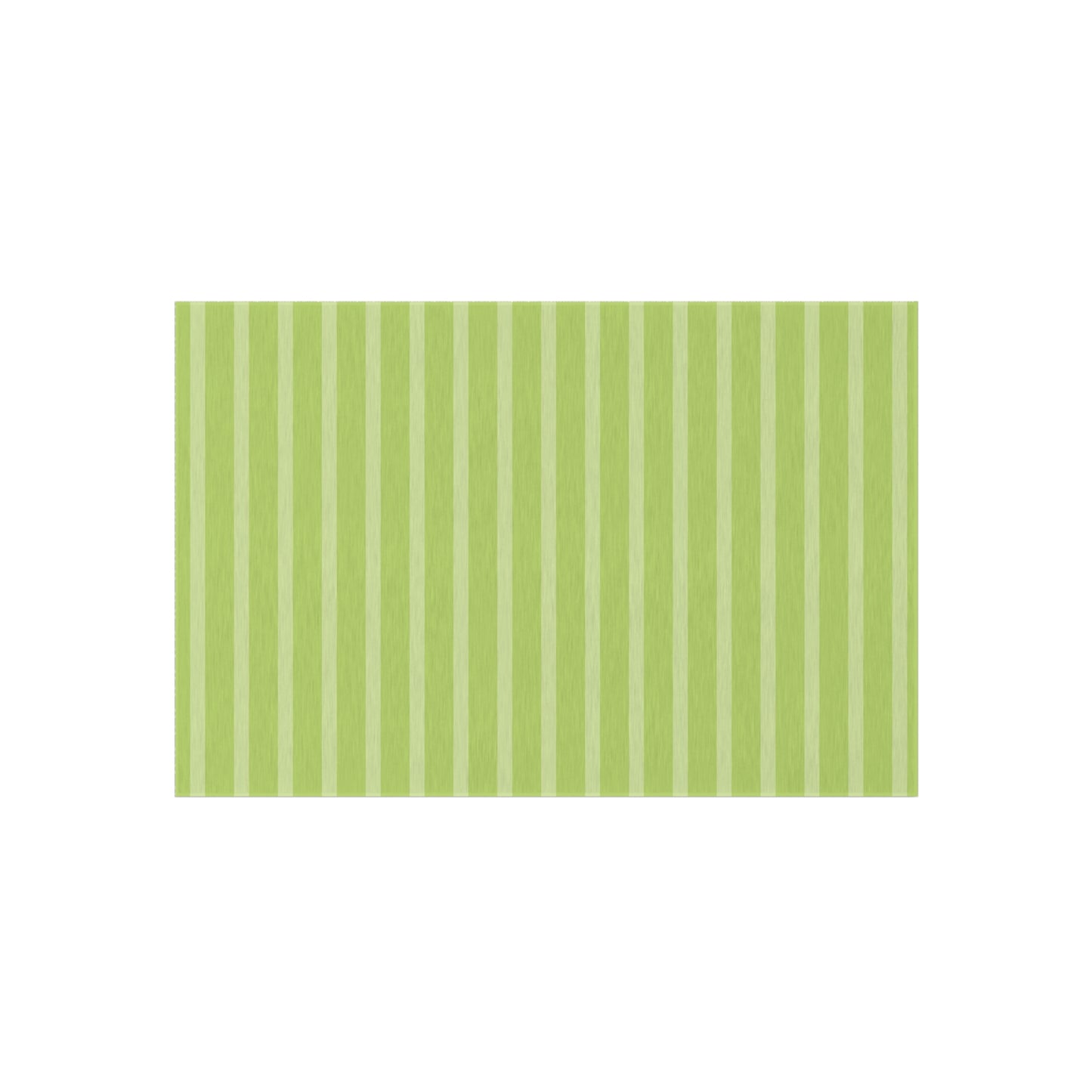 Lime Vertical Stripe Outdoor Rug | Patio Mat, Weatherproof Indoor-Outdoor Flooring