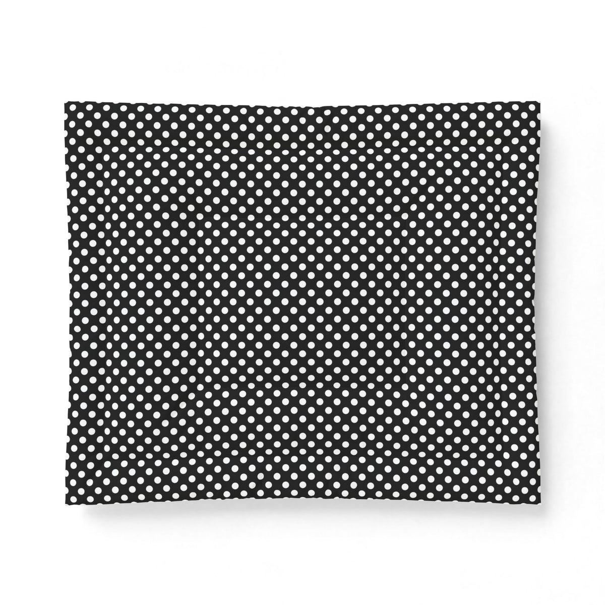 Black White Polka Dot Cotton Comforter | Dotted Bedding, Modern Farmhouse