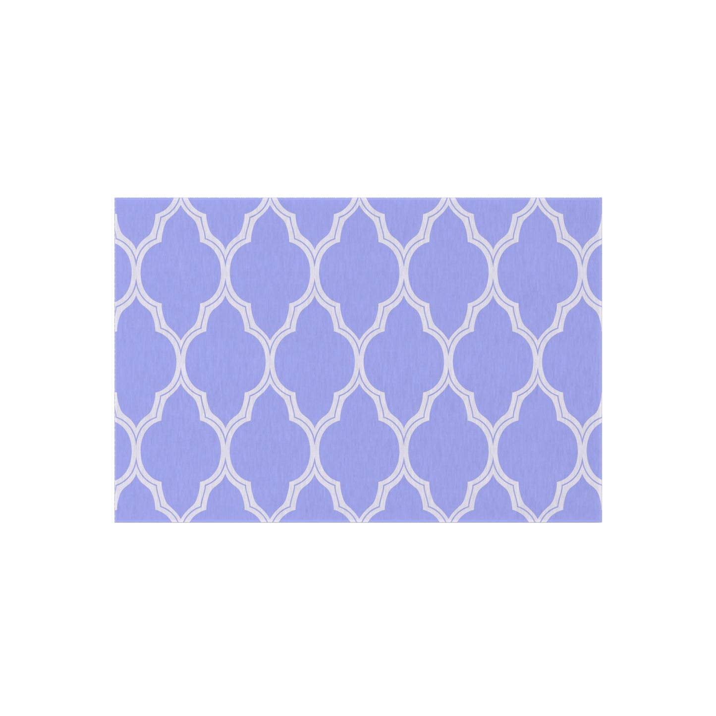 Lavender Moroccan Trellis Outdoor/Indoor Rug | Patio Mat