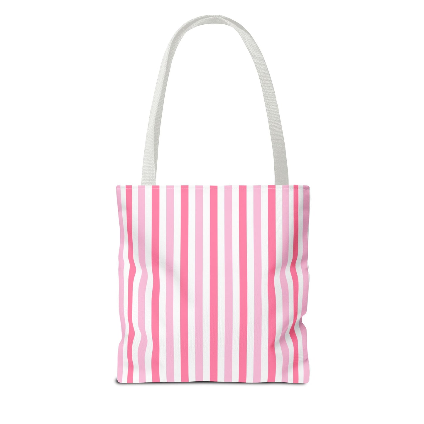 Chic Pink Striped Tote Bag, Stylish Beach Bag, Reusable Shopping Tote, Gift for Her, Eco-Friendly Fashion Accessory, Teen Girl Bag