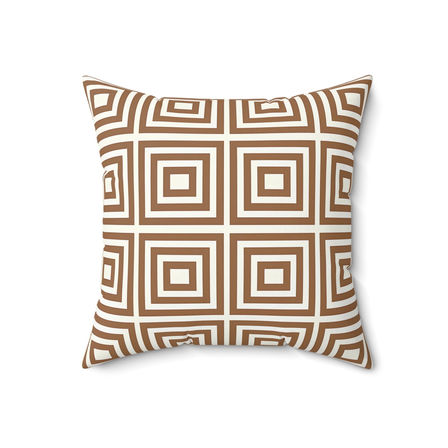 Chic Geometric Square Pillow, Modern Home Decor, Throw Pillow for Cozy Living Spaces, Ideal for Gifts, Home Styling